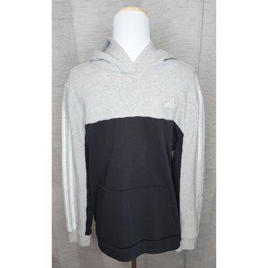 Adidas Boys Gray Hoodie Sweatshirt Size XL 18 20